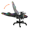 Deltaco Gaming καρέκλα με φωτισμό RGB GAM-080