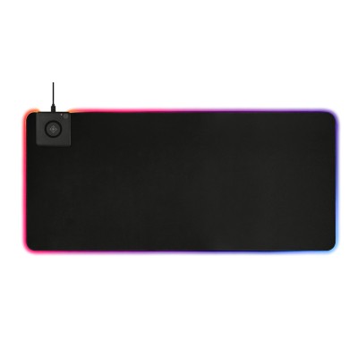 Deltaco Gaming Mousepad DMP320 RGB 900x400x4mm με Ενσωματωμένο QI Charger 10W Μαύρο GAM-092