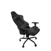 Deltaco Gaming καρέκλα, PU-leather, adjustable height, iron frame, black GAM-096