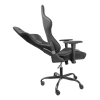 Deltaco Gaming καρέκλα, PU-leather, adjustable height, iron frame, black GAM-096