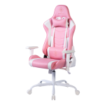 Deltaco Gaming PCH80 Καρέκλα Δερματίνης Ροζ GAM-096-P