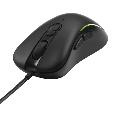 Deltaco Gaming Ενσύρματο Optical Ποντίκι DM120 3200 DPI LED USB Μαύρο GAM-104