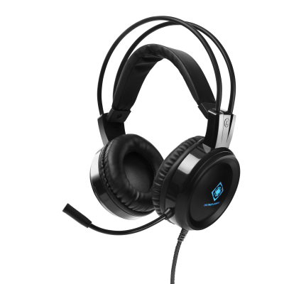 Deltaco Gaming Headset Ενσύρματο DH110 Stereo 3.5mm Μαύρο GAM-105