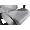 Deltaco Gaming Καρέκλα Υφασμάτινη Alcantara/Suede DC440D Ανοιχτό Γκρι GAM-121-LG