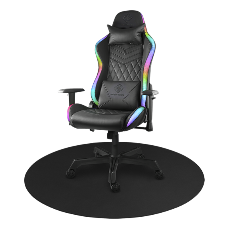 Deltaco Gaming Floorpad 1100x1100x3mm black GAM-125