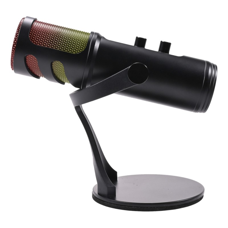 Deltaco Gaming Μικρόφωνο Επιτραπέζιο Cardioid Type C RGB Μαύρο GAM-171