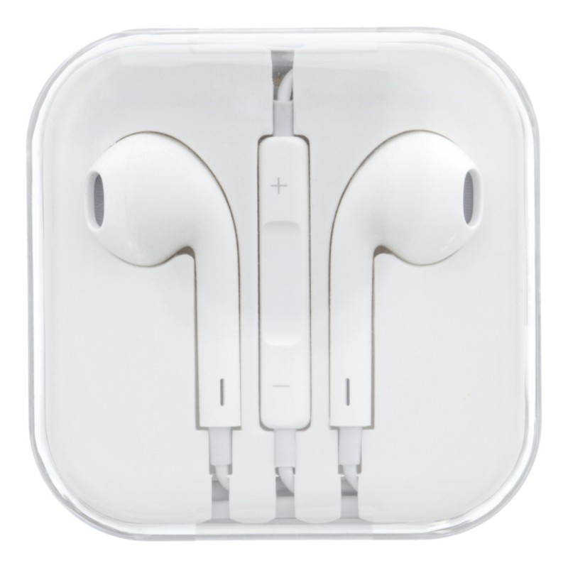 DELTACO Ακουστικά Ψείρες, βύσμα 3,5 mm, volume control, White, GNG-HL1