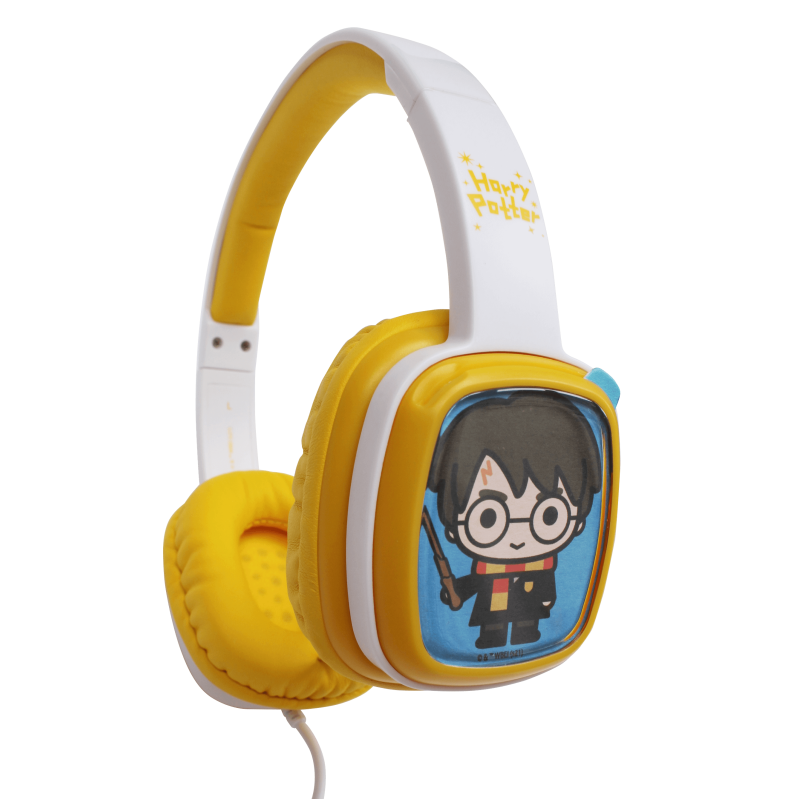 Lazerbuilt Harry Potter Flip 'N Switch 2.0 Headphones HHP-FS2-WHTGLD