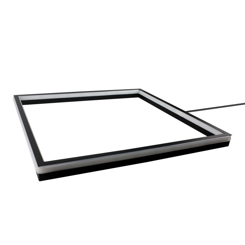 Inoleds Φωτιστικό Τοίχου LED RGB Cube Μ40xΠ40εκ. 110-240V 20W 1300lm Μαύρο INORGBCUBEWALL