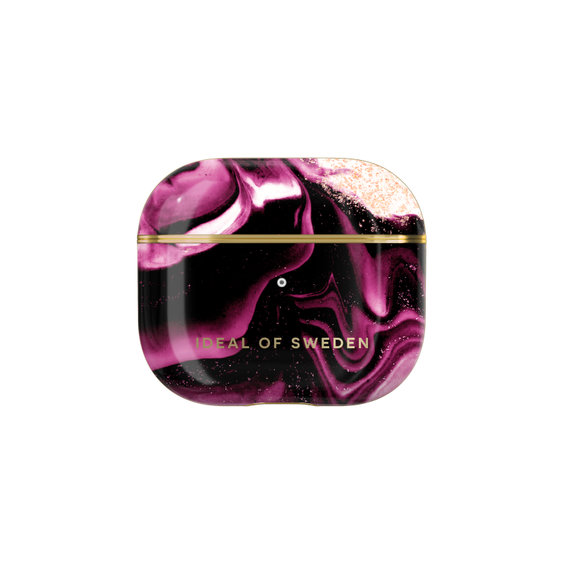 IDEAL OF SWEDEN Θήκη Printed για Apple AirPods Gen 3 Golden Ruby Marble IDFAPCAW21-G4-319
