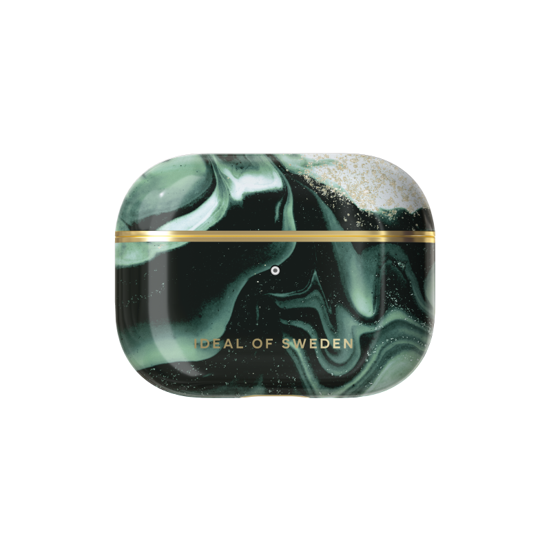 IDEAL OF SWEDEN Θήκη Printed για Apple AirPods Pro Golden Olive Marble IDFAPCAW21-PRO-320