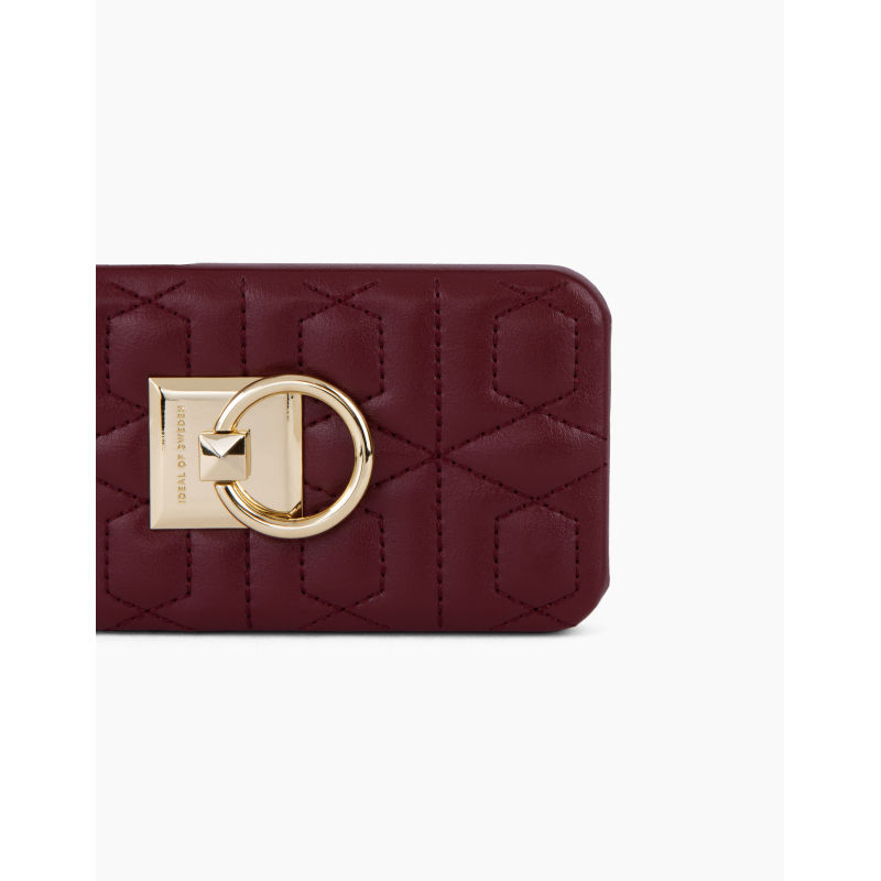 IDEAL OF SWEDEN Θήκη Statement iPhone 12 Mini Quilted Ruby IDSCAW21-I2054-343