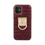 IDEAL OF SWEDEN Θήκη Statement iPhone 12 Mini Quilted Ruby IDSCAW21-I2054-343
