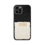 IDEAL OF SWEDEN Θήκη Statement iPhone 12 Pro Max Cream Faux Shearling IDSCAW21-I2067-366