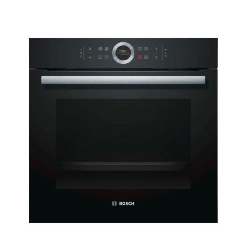 Bosch Φούρνος άνω Πάγκου 71lt χωρίς Εστίες Π59.4εκ. Μαύρος HBG633NB1