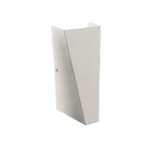 Inoleds Φωτιστικό Τοίχου LED Geometric 22x10,5x10,5cm 100-240V 6W Λευκό Φως 480lm 3000K Λευκό INOGEOMWH