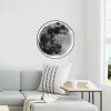Inoleds Φωτιστικό Τοίχου LED Luna 110-240V 16w Λευκό Φως 1040lm 3000-6000K Μαύρο INOLUNAWALL