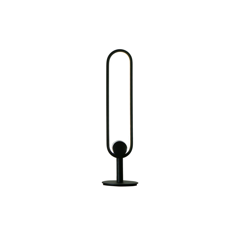 Inoleds Φωτιστικό Επιτραπέζιο LED Scoop 50x12x12cm 100-240V 15W Λευκό Φως 1190lm 3000k-6000k Μαύρο INOSCOOPFLOORLAMPALU