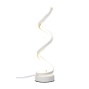 Inoleds Φωτιστικό Επιτραπέζιο LED Spiral 110-240V 15W Λευκό Φως 3000k-6000k Λευκό INOSPIRALWH