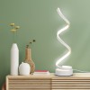Inoleds Φωτιστικό Επιτραπέζιο LED Spiral 110-240V 15W Λευκό Φως 3000k-6000k Λευκό INOSPIRALWH
