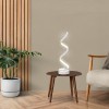 Inoleds Φωτιστικό Επιτραπέζιο LED Spiral 110-240V 15W Λευκό Φως 3000k-6000k Λευκό INOSPIRALWH