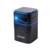 Lenso See Projector Mini Επαναφορτιζόμενος LED Ανάλυση 960x540p Type-C HDMI 300lm BT,Wi-Fi 7000mAh 16GB Μαύρος LENSOSEEUNIV