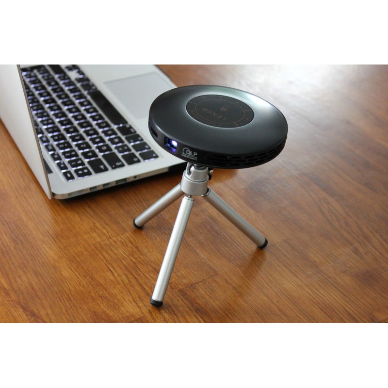 Lenso Τρίποδο για τους Projectors Lenso Cube και Space Ασημί LCTRIPOD