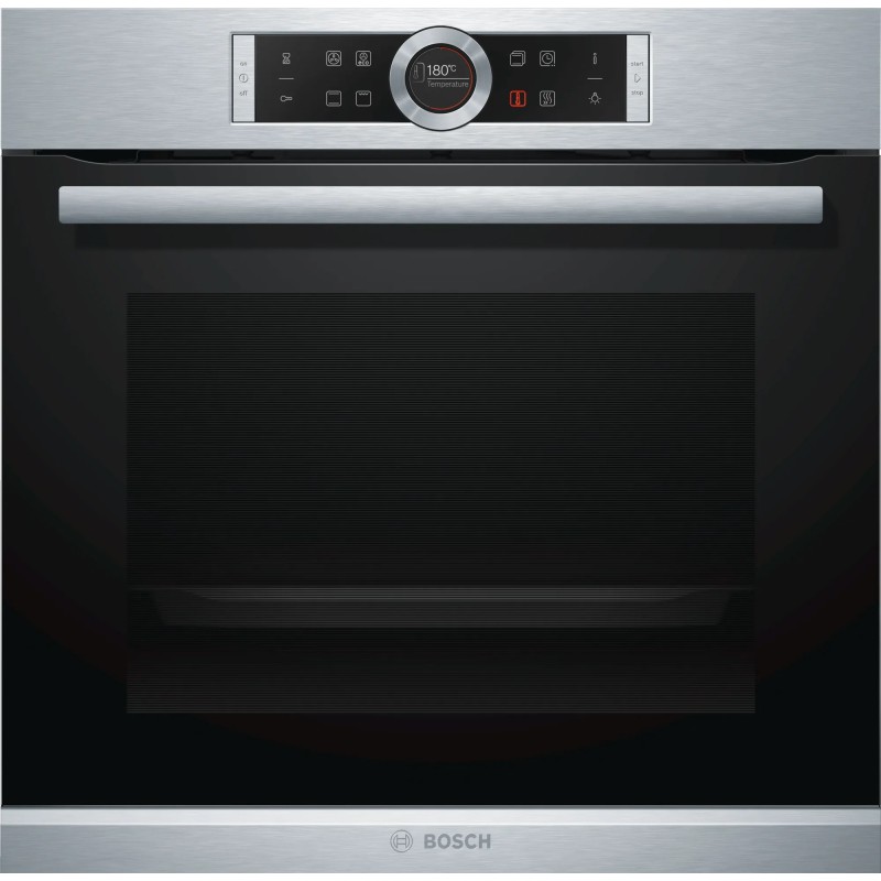 Bosch Φούρνος άνω Πάγκου 71lt χωρίς Εστίες Π59.5εκ. Inox HBG634BS1