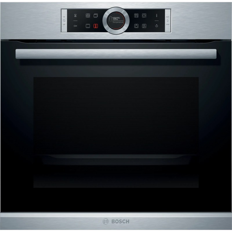 Bosch Φούρνος άνω Πάγκου 71lt χωρίς Εστίες Π59.5εκ. Inox HBG635BS1