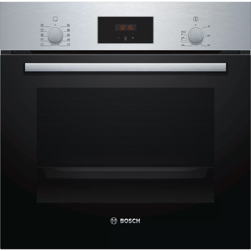 Bosch Φούρνος άνω Πάγκου 66lt χωρίς Εστίες Π59.4εκ. Inox HBF154ES0