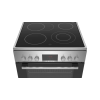 Bosch Κουζίνα 66lt με Κεραμικές Εστίες Π60εκ. Inox HKR39C250
