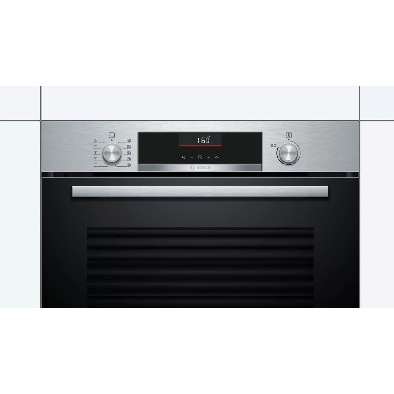 Bosch Φούρνος άνω Πάγκου 71lt χωρίς Εστίες Π59.4εκ. Inox HBA5360S0