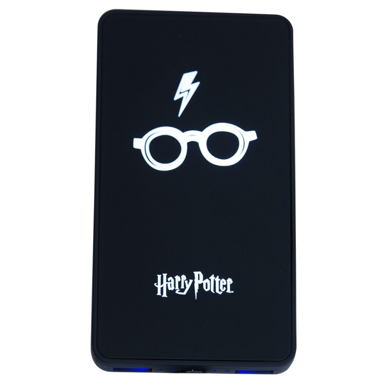 Lazerbuilt Harry Potter 6,000 mAh Light-Up Power Bank -Harry Potter PBHP-6LI-HARRY