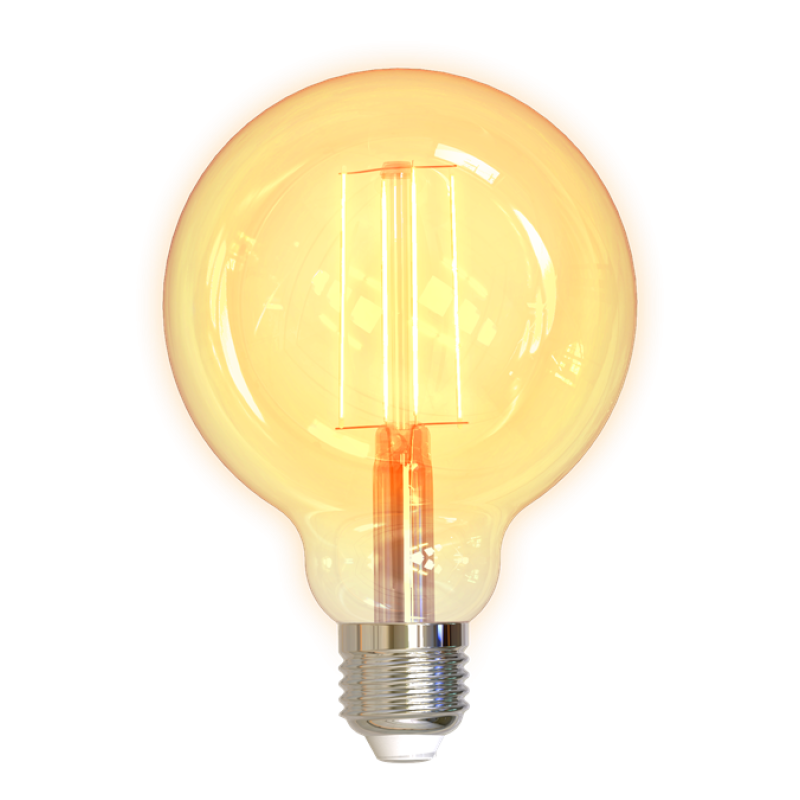 Deltaco Smart Home Λάμπα LED E27 WiFI 5.5W 1800K-6500K SH-LFE27G95