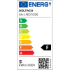 Deltaco Smart Home Λάμπα LED E27 WiFI 5.5W 1800K-6500K SH-LFE27G95