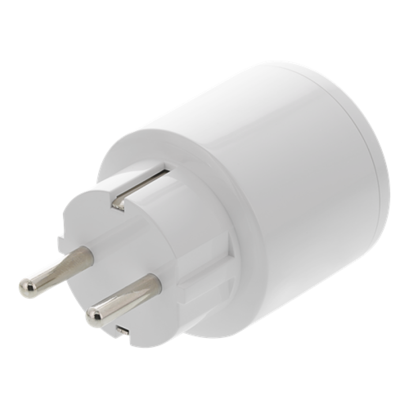 Deltaco smart home switch, WiFi  .4GHz, 1xCEE 7/3, 10A, 
timer, 220-240 SH-P01