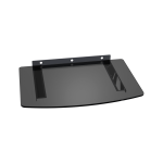 Cabletech Βάση Τοίχου για DVD/Blue-Ray, Αποκωδικοποιητές, TV-Box 360x250mm 8kg Μαύρη UCH0216