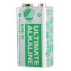 Deltaco Ultimate Αλκαλική Μπαταρία 9V 6LR61 1 τεμάχιο Ecolabel ULT-6LR61-1P