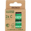 Deltaco Ultimate Αλκαλικές Μπαταρίες 1.5V LR14/C 2 τεμάχια Ecolabel ULT-LR14-2P