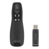 Deltaco Wireless Presenter με Κόκκινο Laser και Πλήκτρα Slideshow Μαύρο WP-001