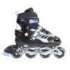 Αυξομειούμενα Πατίνια Roller NJ 1828 A INLINE SKATES NILS EXTREME ΜΑΥΡΟ -SMALL (31-34)