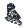 Αυξομειούμενα Πατίνια Roller NJ 1828 A INLINE SKATES NILS EXTREME ΜΑΥΡΟ -SMALL (31-34)