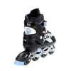 Αυξομειούμενα Πατίνια Roller NJ 1828 A INLINE SKATES NILS EXTREME ΜΑΥΡΟ -SMALL (31-34)