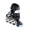Αυξομειούμενα Πατίνια Roller NJ 1828 A INLINE SKATES NILS EXTREME ΜΑΥΡΟ -SMALL (31-34)