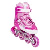 Αυξομειούμενα Πατίνια Roller NJ 1828 A INLINE SKATES NILS EXTREME ΡΟΖ-LARGE (39-42)