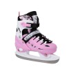 Αυξομειούμενα Πατίνια Roller NH 10905 ΣΕΤ 4 ΣΕ 1 INLINE SKATES NILS EXTREME ΡΟΖ - MEDIUM (35-38)
