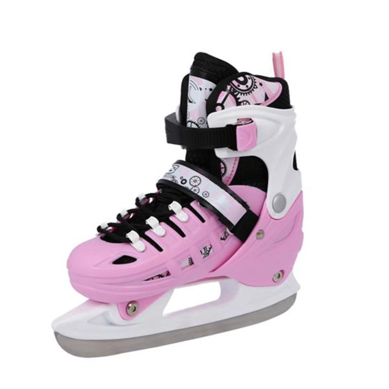 Αυξομειούμενα Πατίνια Roller NH 10905 ΣΕΤ 4 ΣΕ 1 INLINE SKATES NILS EXTREME ΡΟΖ - MEDIUM (35-38)