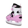 Αυξομειούμενα Πατίνια Roller NH 10905 ΣΕΤ 4 ΣΕ 1 INLINE SKATES NILS EXTREME ΡΟΖ - MEDIUM (35-38)