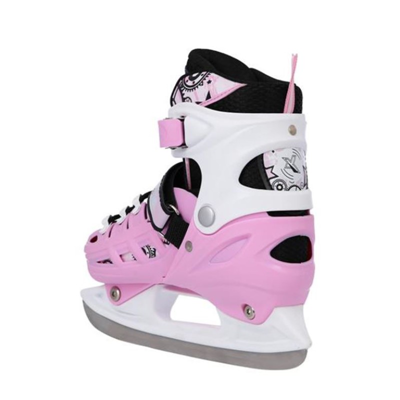 Αυξομειούμενα Πατίνια Roller NH 10905 ΣΕΤ 4 ΣΕ 1 INLINE SKATES NILS EXTREME ΡΟΖ - MEDIUM (35-38)
