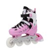 Αυξομειούμενα Πατίνια Roller NH 10905 ΣΕΤ 4 ΣΕ 1 INLINE SKATES NILS EXTREME ΡΟΖ - MEDIUM (35-38)